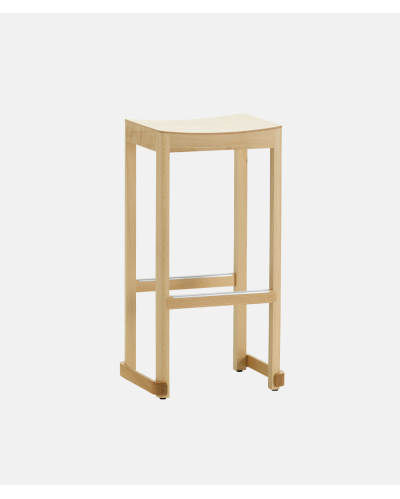 Artek - Atelier Bar Stool 75 cm lacquered beech